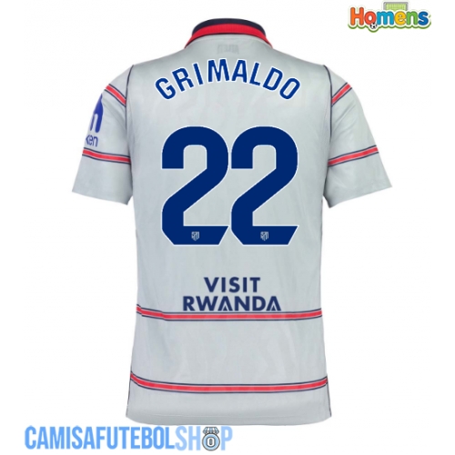 Camisa de time de futebol Atletico Madrid Alejandro Grimaldo #22 Replicas 3º Equipamento 2026-27 Manga Curta